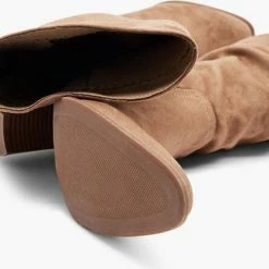 Graceland Zandkleurige Lange Laars Hoge Hak - Maat 38 -Dames Winkel 550x432 1