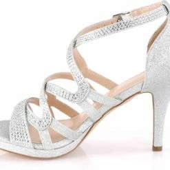 Fabelicious Fabulicious Sandaal Met Enkelband -37 Shoes- DAPHNE-42 Zilverkleurig -Dames Winkel 550x439 4