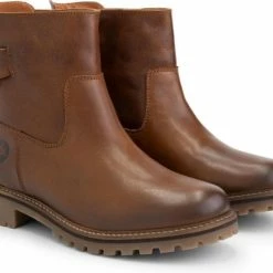 Travelin' Vadfoss Dames Enkellaarzen - Wol Gevoerde Boots - Cognac Leer - Maat 36 12 Travelin' Vadfoss Dames Enkellaarzen - Wol Gevoerde Boots - Cognac Leer - Maat 36 -Dames Winkel 550x441 4