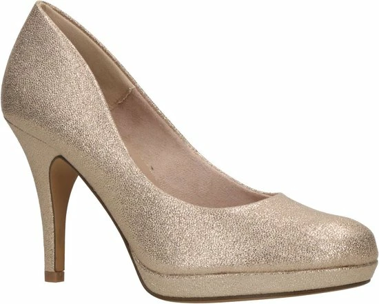 Tamaris Pump - Vrouwen - Goud - Maat 38 6 Tamaris Pump - Vrouwen - Goud - Maat 38 - Afbeelding 4