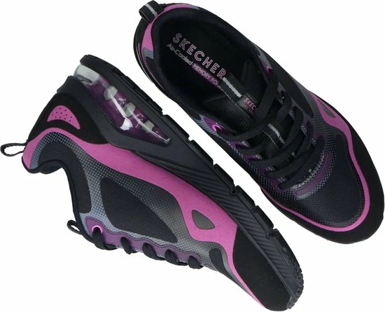 Skechers Sneakers - Maat 37 - Vrouwen - Zwart/roze 11 Skechers Sneakers - Maat 37 - Vrouwen - Zwart/roze - Afbeelding 9