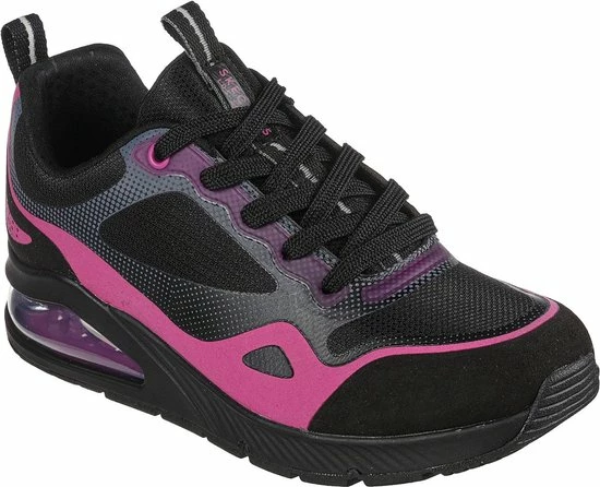 Skechers Sneakers - Maat 37 - Vrouwen - Zwart/roze 5 Skechers Sneakers - Maat 37 - Vrouwen - Zwart/roze - Afbeelding 3