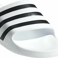 Adidas Slippers Adilette - UK 10 (maat 44,5) - Wit/zwart 13 Adidas Slippers Adilette - UK 10 (maat 44,5) - Wit/zwart -Dames Winkel 550x447 6