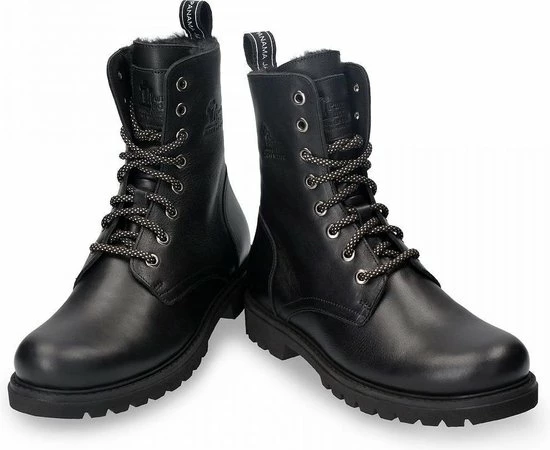 Panama Jack Frisia B1 Veterboots Zwart Leer - Dames - Maat 38 13 Panama Jack Frisia B1 Veterboots Zwart Leer - Dames - Maat 38 - Afbeelding 11
