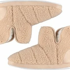 Apollo Pantoffels Dames - Sloffen - Pantoffels - Sloffen Dames - Beige - Maat 39/40 -Dames Winkel 550x452 1