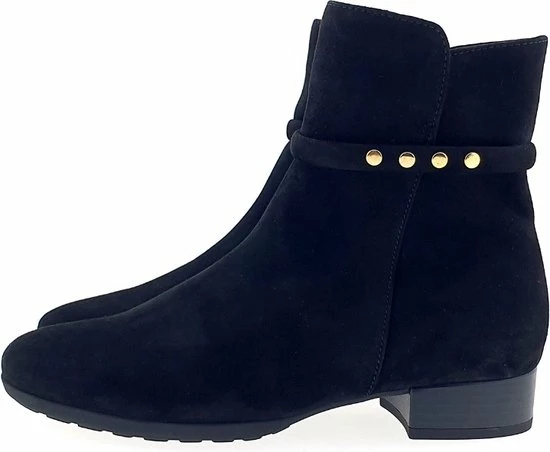 Gabor Enkellaarsjes Dames / Laarzen / Damesschoenen - Suède - 92.716.47 - Zwart - Maat 38 11 Gabor Enkellaarsjes Dames / Laarzen / Damesschoenen - Suède - 92.716.47 - Zwart - Maat 38 - Afbeelding 9