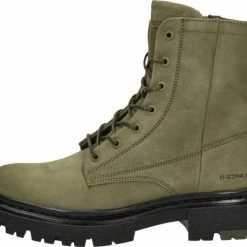 G-Star RAW G-Star Kafey Dames Veterboot - Kaki - Maat 41 -Dames Winkel 550x458 3