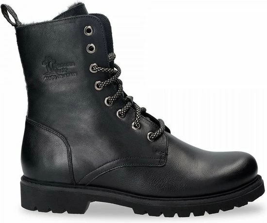 Panama Jack Frisia B1 Veterboots Zwart Leer - Dames - Maat 38 15 Panama Jack Frisia B1 Veterboots Zwart Leer - Dames - Maat 38 - Afbeelding 13
