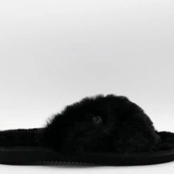 Michael Kors Lala Dames Pantoffels - Zwart - Maat 40