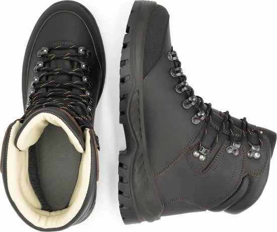 Travelin' Odense Leren Dames Wandelschoenen - VIBRAM Zool - Waterdicht En Ademend - Bruin Leer - Maat 38 5 Travelin' Odense Leren Dames Wandelschoenen - VIBRAM Zool - Waterdicht En Ademend - Bruin Leer - Maat 38 - Afbeelding 4