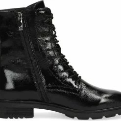 Caprice Zwart Lak Veter En Rits Art.9-9-25203-29 017