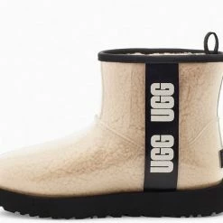 UGG Classic Clear Mini Dames Laarzen - Natural/Black - Maat 41 -Dames Winkel 550x462 8