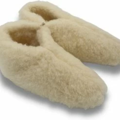 DINA Wollen Sloffen 100% Wol Pantoffels - Wit - Maat 38 9 DINA Wollen Sloffen 100% Wol Pantoffels - Wit - Maat 38 -Dames Winkel 550x466 3