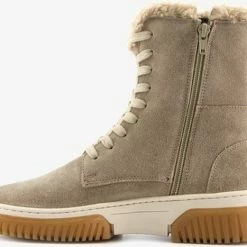 Hush Puppies Gevoerde Dames Veterboots - Beige - Maat 38 - Echt Leer 11 Hush Puppies Gevoerde Dames Veterboots - Beige - Maat 38 - Echt Leer -Dames Winkel 550x467 16