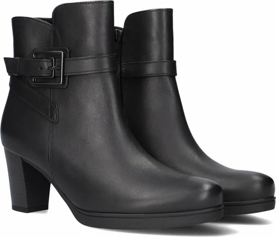 Gabor 083.1 Enkellaarsjes - Enkelboots Met Rits - Dames - Zwart - Maat 38,5 7 Gabor 083.1 Enkellaarsjes - Enkelboots Met Rits - Dames - Zwart - Maat 38,5 - Afbeelding 5