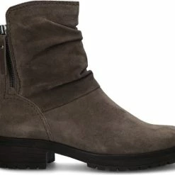 Gabor 092 Enkellaarsjes - Enkelboots Met Rits - Dames - Taupe - Maat 39