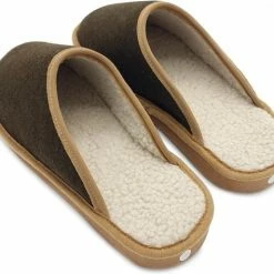 Kacaus Sloffen - Natuurwol Burel - Maat 40 - Bruin - Pantoffels - Ambachtelijk Gemaakt In Portugal 8 Kacaus Sloffen - Natuurwol Burel - Maat 40 - Bruin - Pantoffels - Ambachtelijk Gemaakt In Portugal -Dames Winkel 550x474 3