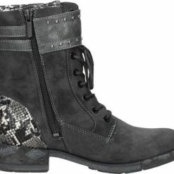 Mustang Dames Veterboot - Antraciet - Maat 38 -Dames Winkel 550x475 3