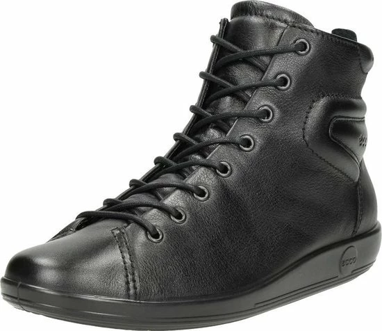 ECCO SOFT 2.0 Dames Veterboot - Zwart - Maat 40 30 ECCO SOFT 2.0 Dames Veterboot - Zwart - Maat 40 - Afbeelding 28