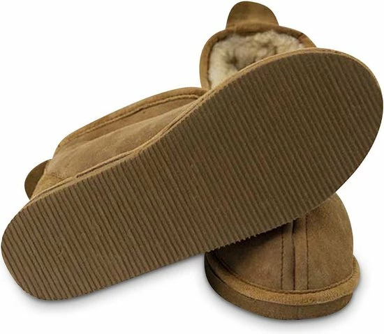 Texelana Wollen Sloffen En Pantoffels Voor Dames & Heren - Pantoffel Van Schapenvacht - Model Frida - Maat 40 6 Texelana Wollen Sloffen En Pantoffels Voor Dames & Heren - Pantoffel Van Schapenvacht - Model Frida - Maat 40 - Afbeelding 4