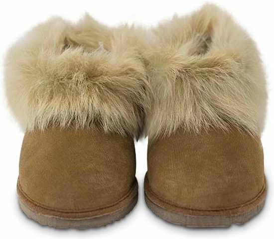 Texelana Sloffen En Pantoffels Voor Dames & Heren - Pantoffel Van Schapenvacht Met Bontrand - Model Nelda Maat 38 5 Texelana Sloffen En Pantoffels Voor Dames & Heren - Pantoffel Van Schapenvacht Met Bontrand - Model Nelda Maat 38 - Afbeelding 3