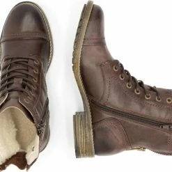 NoGRZ A.Aalto Leren Enkellaarzen Dames - Wol Gevoerde Veterschoenen - Donkerbruin Leer - Maat 38 15 NoGRZ A.Aalto Leren Enkellaarzen Dames - Wol Gevoerde Veterschoenen - Donkerbruin Leer - Maat 38 -Dames Winkel 550x483 2