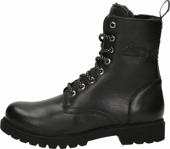 Panama Jack Frisia B1 Veterboots Zwart Leer - Dames - Maat 38 10 Panama Jack Frisia B1 Veterboots Zwart Leer - Dames - Maat 38 - Afbeelding 8