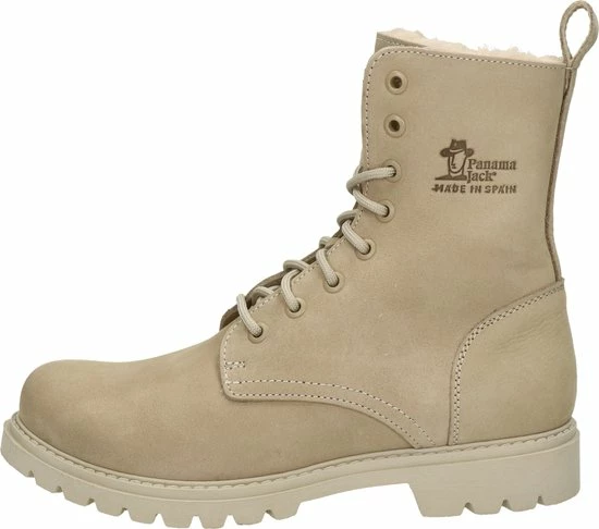 Panama Jack FRISIA B8 - Volwassenen VeterlaarzenHalf-hoge Schoenen - Kleur: Wit/beige - Maat: 38 10 Panama Jack FRISIA B8 - Volwassenen VeterlaarzenHalf-hoge Schoenen - Kleur: Wit/beige - Maat: 38 - Afbeelding 8