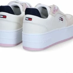 TOMMY HILFIGER Tommy Jeans Dames Iconic Flatform Ivory BEIGE 40 -Dames Winkel 550x488 1