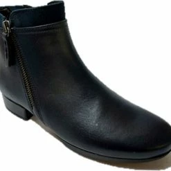 Gabor 718 Enkellaarsjes - Enkelboots Met Rits - Dames - Blauw - Maat 42 -Dames Winkel 550x488 3