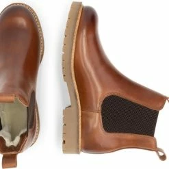 Travelin' Rosseland Dames Leren Chelseaboots - Wol Gevoerd - Cognac Leer - Maat 38 14 Travelin' Rosseland Dames Leren Chelseaboots - Wol Gevoerd - Cognac Leer - Maat 38 -Dames Winkel 550x488 7