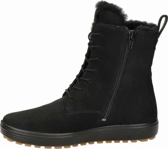 Ecco Soft 7 Tred W Veterboots Zwart - Maat 36 6 Ecco Soft 7 Tred W Veterboots Zwart - Maat 36 - Afbeelding 4