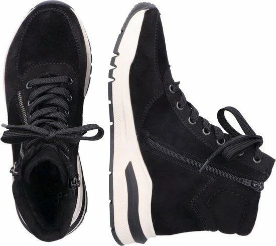 Rieker Dames Veterboot - Zwart - Maat 37 12 Rieker Dames Veterboot - Zwart - Maat 37 - Afbeelding 10