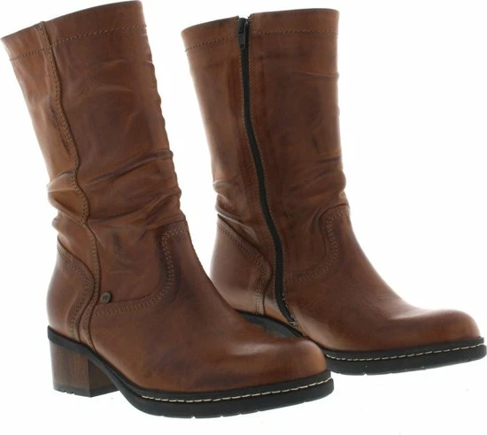 Wolky Laarzen Edmonton Cognac Leer 13 Wolky Laarzen Edmonton Cognac Leer - Afbeelding 11