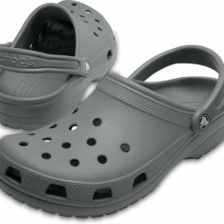 Crocs Slippers - Maat 38/39 - Unisex - Grijs -Dames Winkel 550x493 6