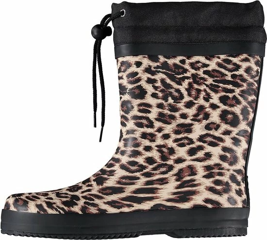 XQ Footwear - Regenlaarzen - Rubber Laarzen - Dames - Festival - Panterprint - Rubber - Bruin - Zwart - Maat 38 3 XQ Footwear - Regenlaarzen - Rubber Laarzen - Dames - Festival - Panterprint - Rubber - Bruin - Zwart - Maat 38