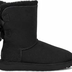 UGG - Dames Snowboots Bailey Bow II Black - Zwart - Maat 37 -Dames Winkel 550x494 4