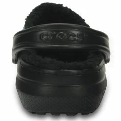 Crocs - Classic Lined Clog - Unisex Sandaal - 46 - 47 - Zwart -Dames Winkel 550x501 19