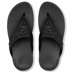 Fitflop Slippers - Maat 39 - Vrouwen - Zwart -Dames Winkel 550x501 3