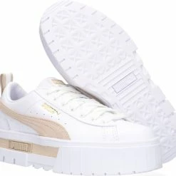 Puma Dames Lage Sneakers Mayze Lth Wn - Wit - Maat 39 -Dames Winkel 550x501 34