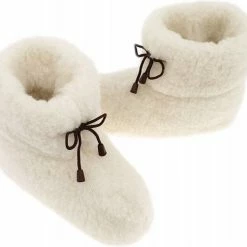 Oncedoce Wollen Sloffen - Winter Pantoffels 100% ECHT Lamswol En Leer - MAAT 45 - Leren Zooltjes - Handgemaakte Slofjes - Kleur Crème 9 Oncedoce Wollen Sloffen - Winter Pantoffels 100% ECHT Lamswol En Leer - MAAT 45 - Leren Zooltjes - Handgemaakte Slofjes - Kleur Crème -Dames Winkel 550x502 2