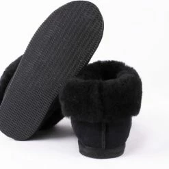 Shepherd Lena Dames Sloffen - Black - Maat 40 -Dames Winkel 550x507 4