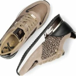 Mexx Dames Sneaker Fleur Taupe -Dames Winkel 550x507 5