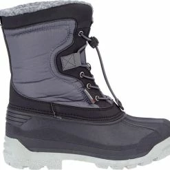 Winter-grip Snowboots Sr - Canadian Explorer II - Zwart/Grijs/Rood - 37