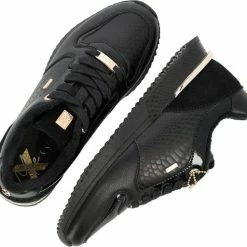 Mexx Dames Sneaker Fleur Zwart -Dames Winkel 550x512 4