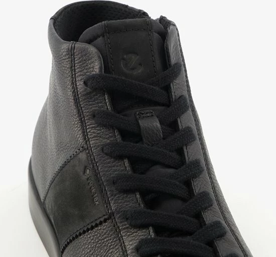 ECCO Street Lite Hoge Dames Veterschoenen - Zwart - Maat 42 - Echt Leer - Uitneembare Zool 13 ECCO Street Lite Hoge Dames Veterschoenen - Zwart - Maat 42 - Echt Leer - Uitneembare Zool - Afbeelding 11