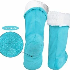 JAXY Huissokken - Verwarmde Sokken - Sloffen - Anti Slip Sokken - Warme Sokken - Fleece Sokken - Dikke Sokken - Fluffy Sokken - Pantoffels - Slof Sokken - Maat M/L - Lake Blue 14 JAXY Huissokken - Verwarmde Sokken - Sloffen - Anti Slip Sokken - Warme Sokken - Fleece Sokken - Dikke Sokken - Fluffy Sokken - Pantoffels - Slof Sokken - Maat M/L - Lake Blue -Dames Winkel 550x514 1