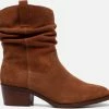 Cellini Cellini Enkellaarsjes Cognac Suede - Maat 36 -Dames Winkel 550x515 6