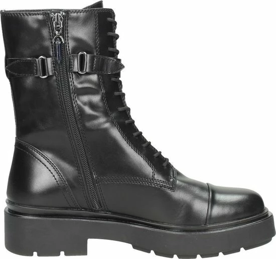 Tamaris Veterboots Zwart Imitatieleer 178127 - Dames - Maat 39 7 Tamaris Veterboots Zwart Imitatieleer 178127 - Dames - Maat 39 - Afbeelding 5