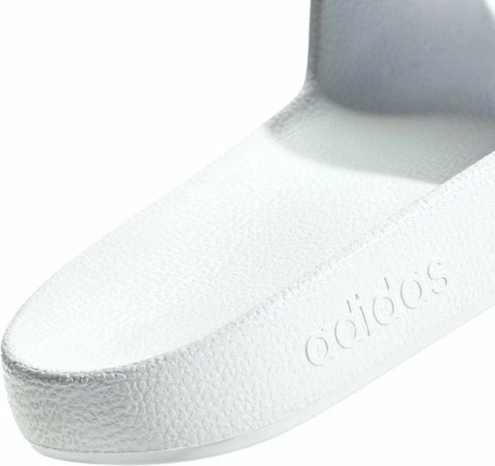 Adidas Slippers Adilette - UK 10 (maat 44,5) - Wit/zwart 7 Adidas Slippers Adilette - UK 10 (maat 44,5) - Wit/zwart - Afbeelding 5